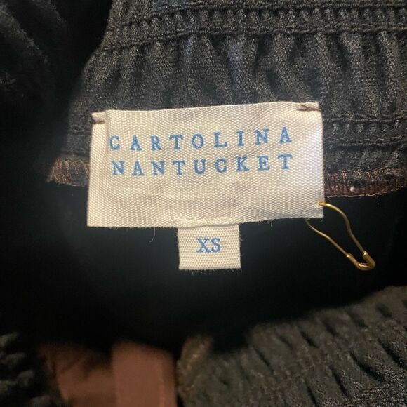 Cartolina Nantucket The Diana Pant - Chocolate Leather - Picture 5 of 5